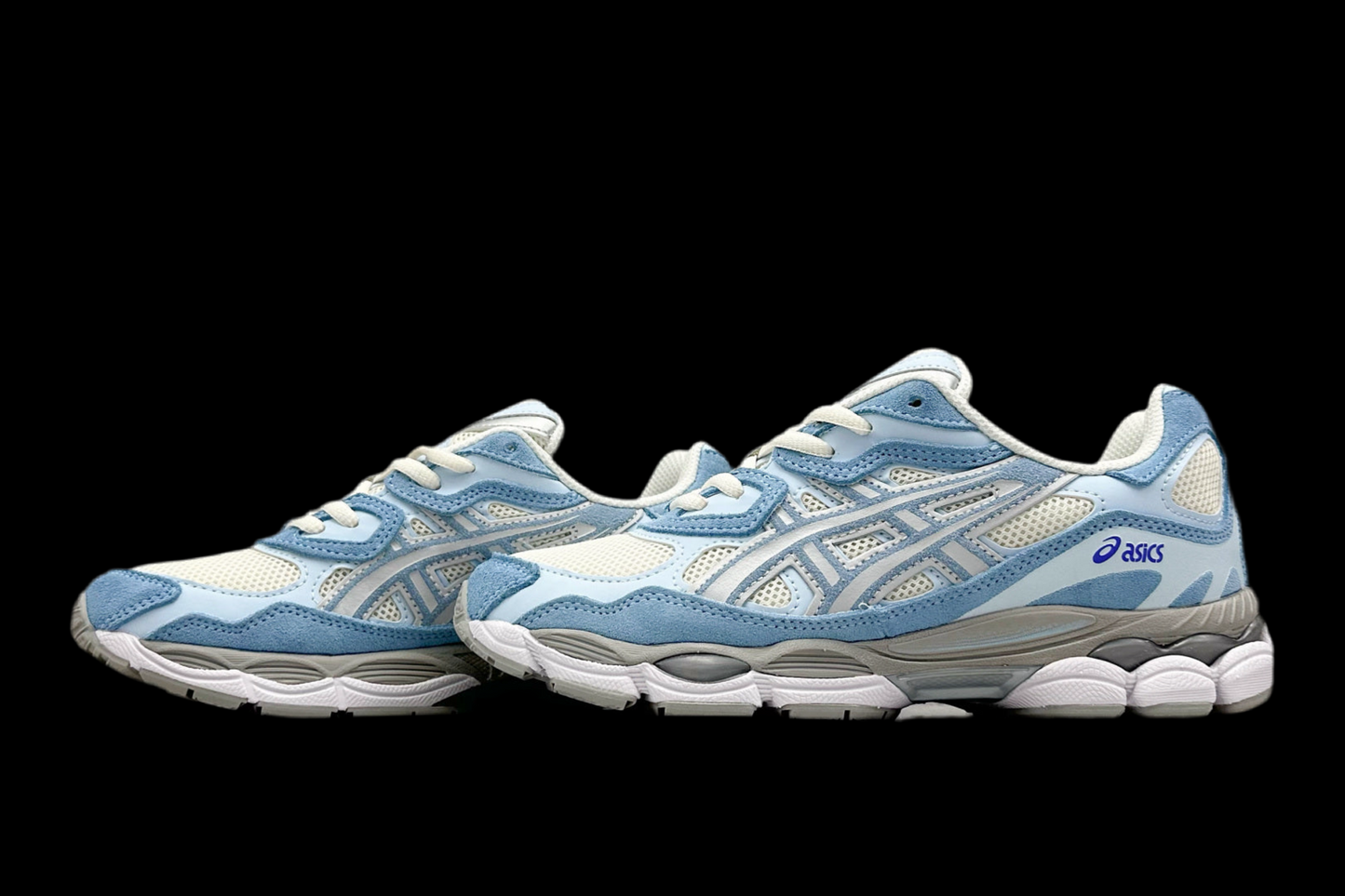 Double laced GEL NYC arctic sky