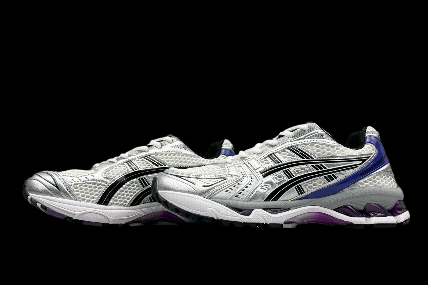 GEL Kayano 14 silver blue