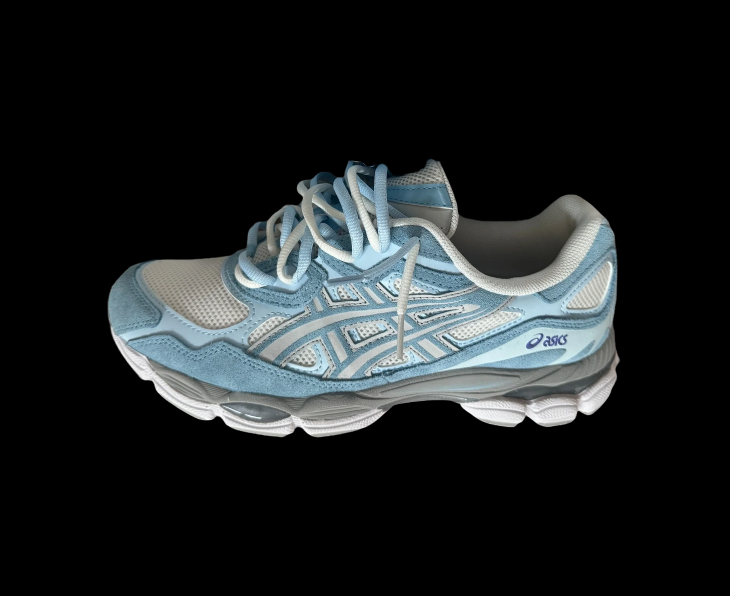 Double laced GEL NYC arctic sky