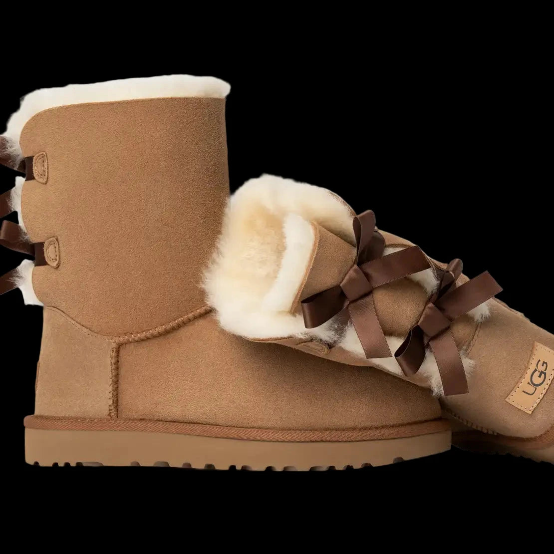UGG bailey bow 2 chestnut