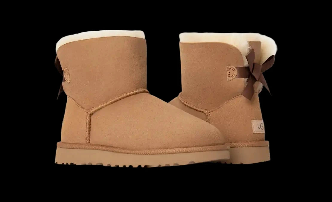 UGG bailey bow 1 chestnut