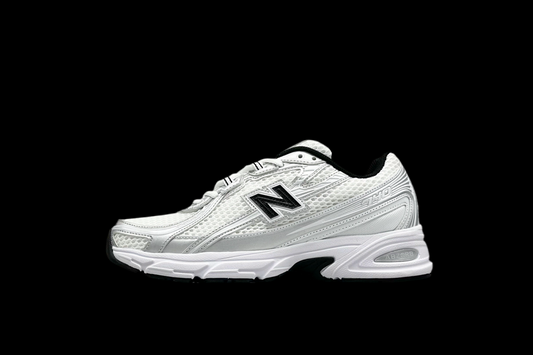NB 740 metallic white black