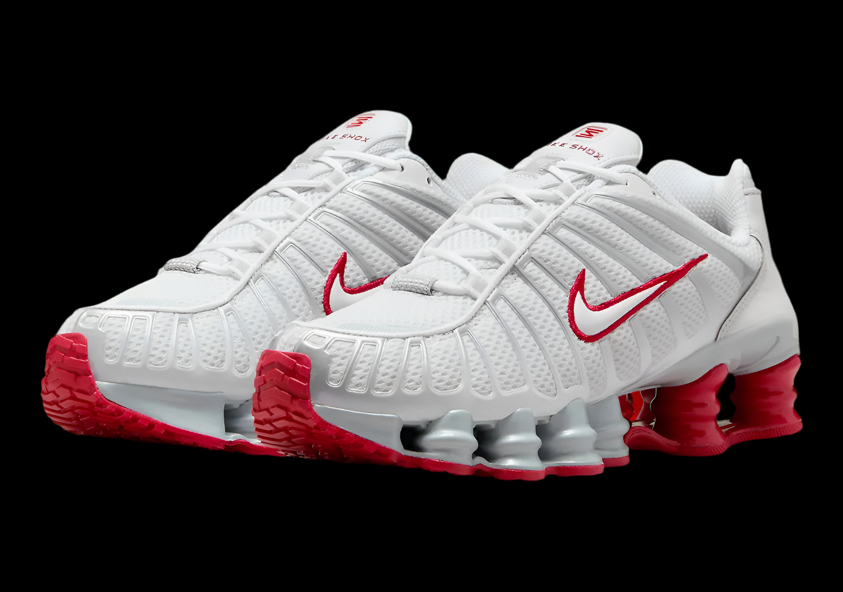 Nike Shox TL white-red