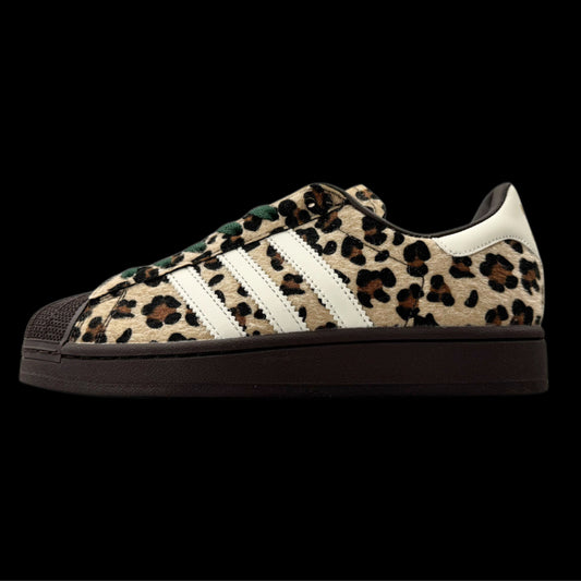 Adidas Superstar II leopard