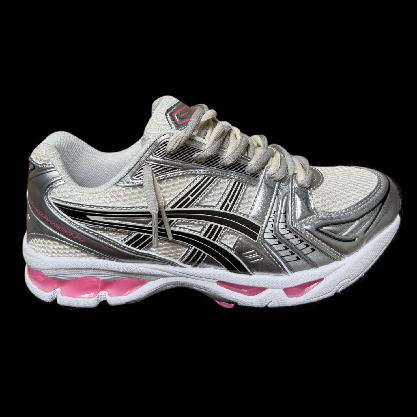 DOUBLE LACED Asics GEL Kayano 14 sweet pink