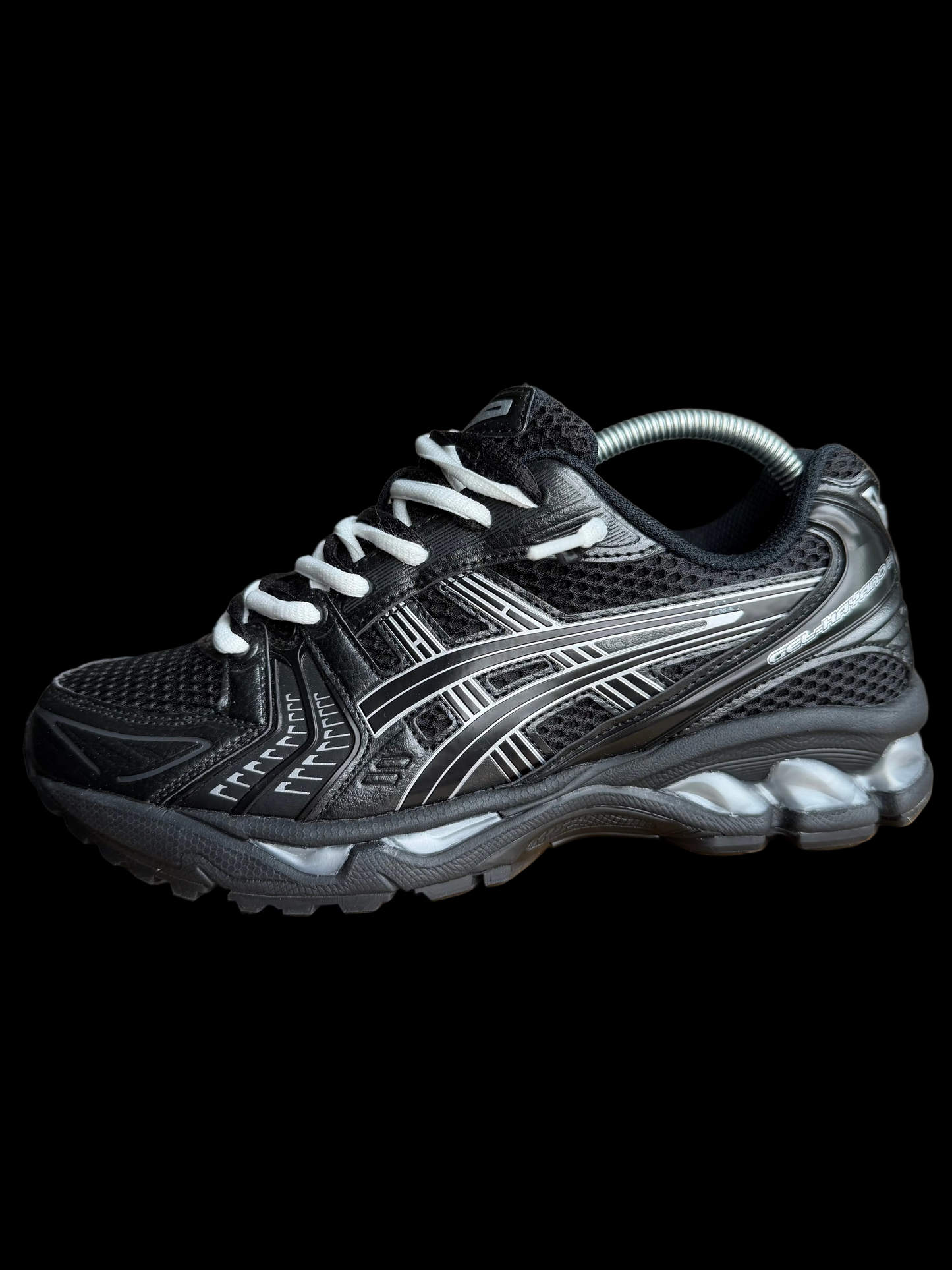 DOUBLE LACED Asics GEL Kayano 14 black