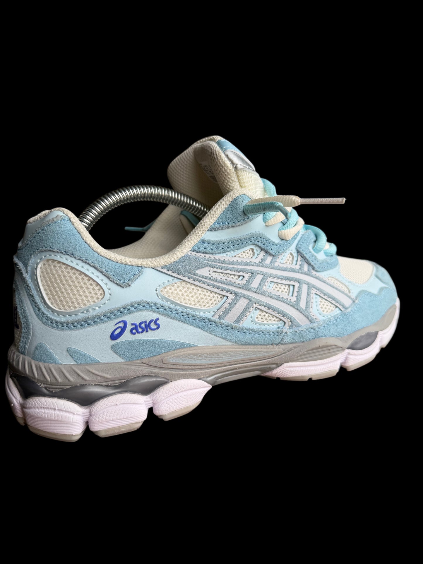 DOUBLE LACED Asics GEL NYC arctic sky