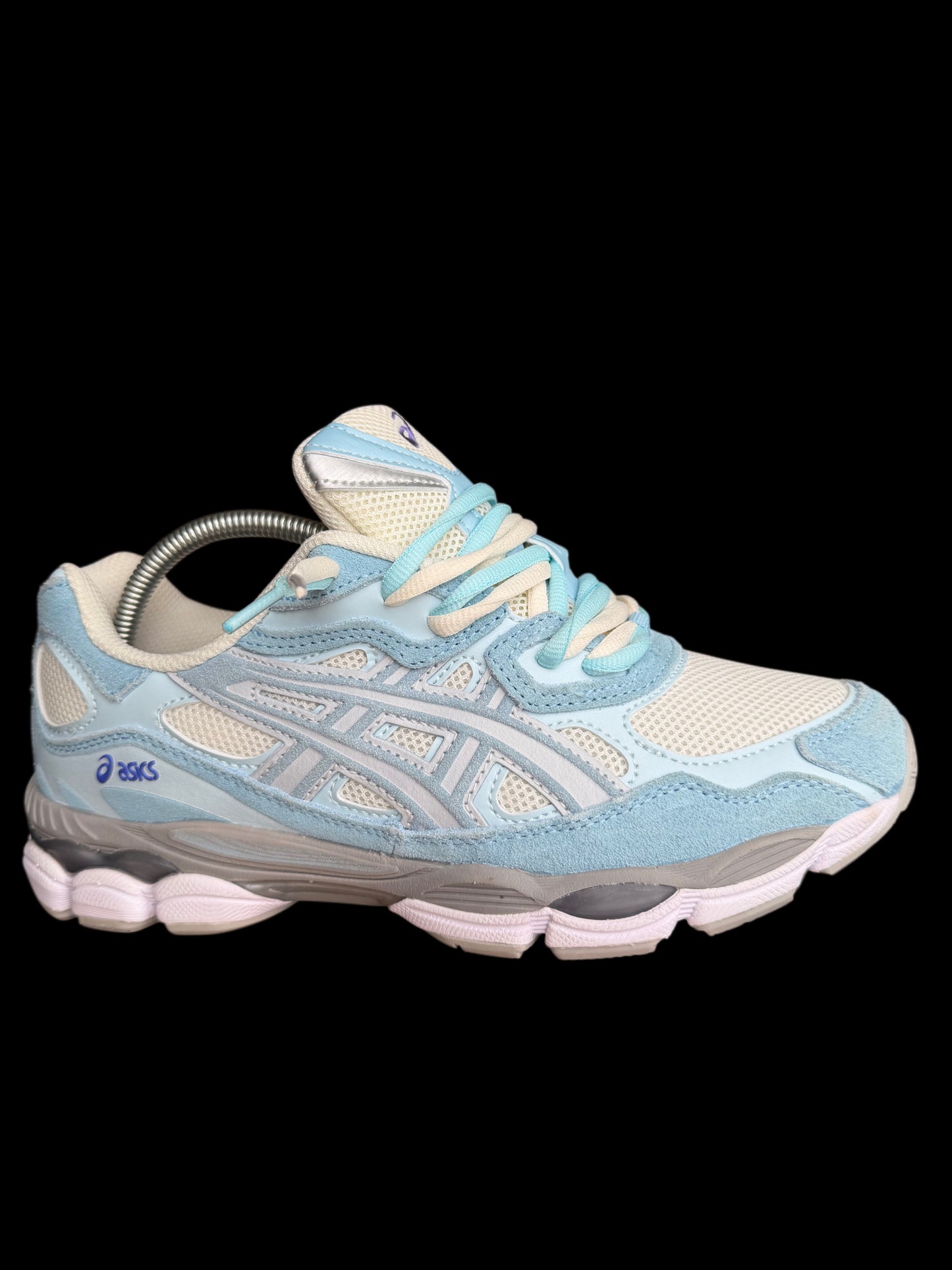 DOUBLE LACED Asics GEL NYC arctic sky