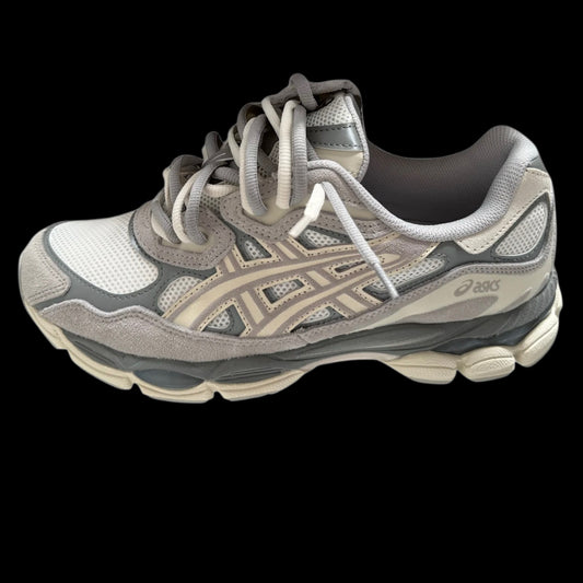 DOUBLE LACED Asics GEL NYC oyster grey