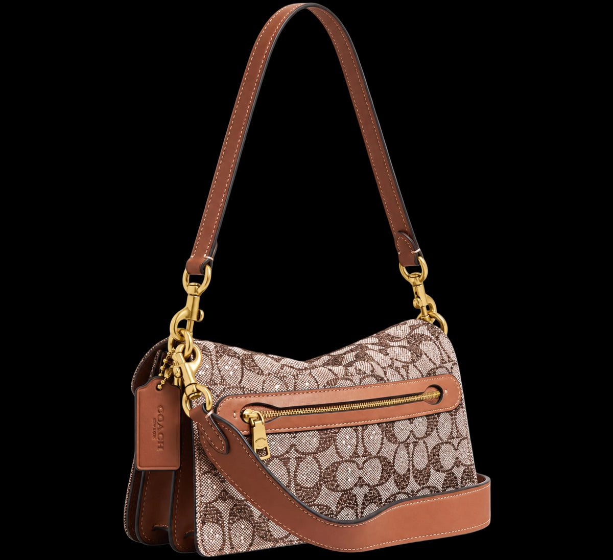 Coach tabby crystal bag
