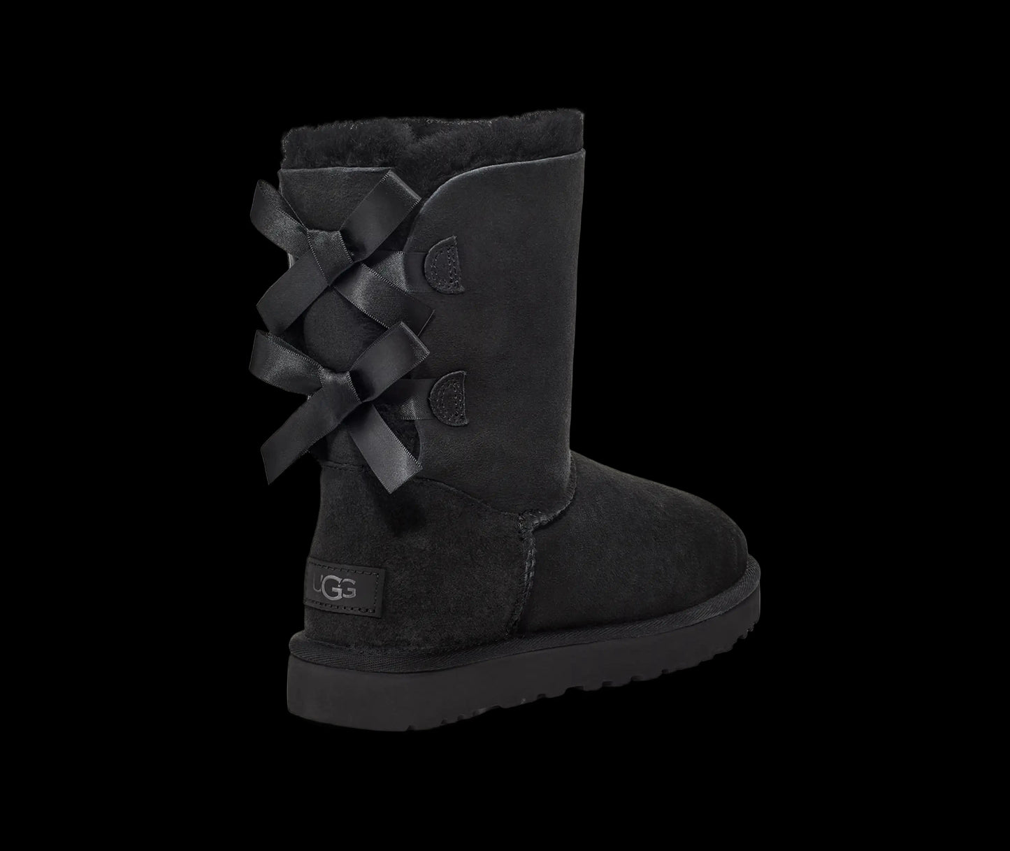 UGG bailey bow 2 black