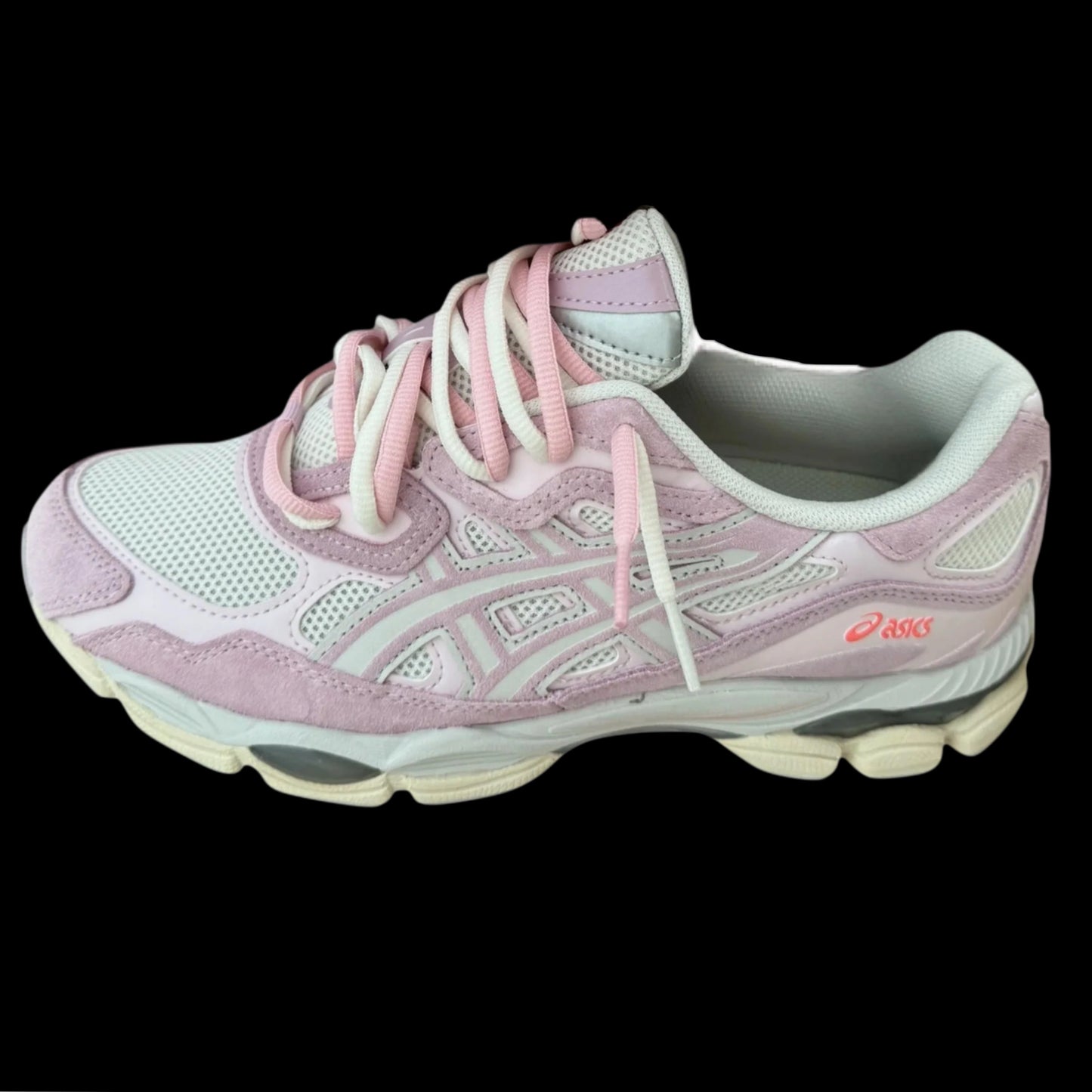 DOUBLE LACED Asics GEL NYC rose water