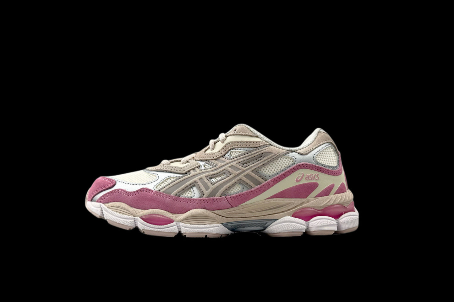 DOUBLE LACED Asics GEL NYC mineral beige