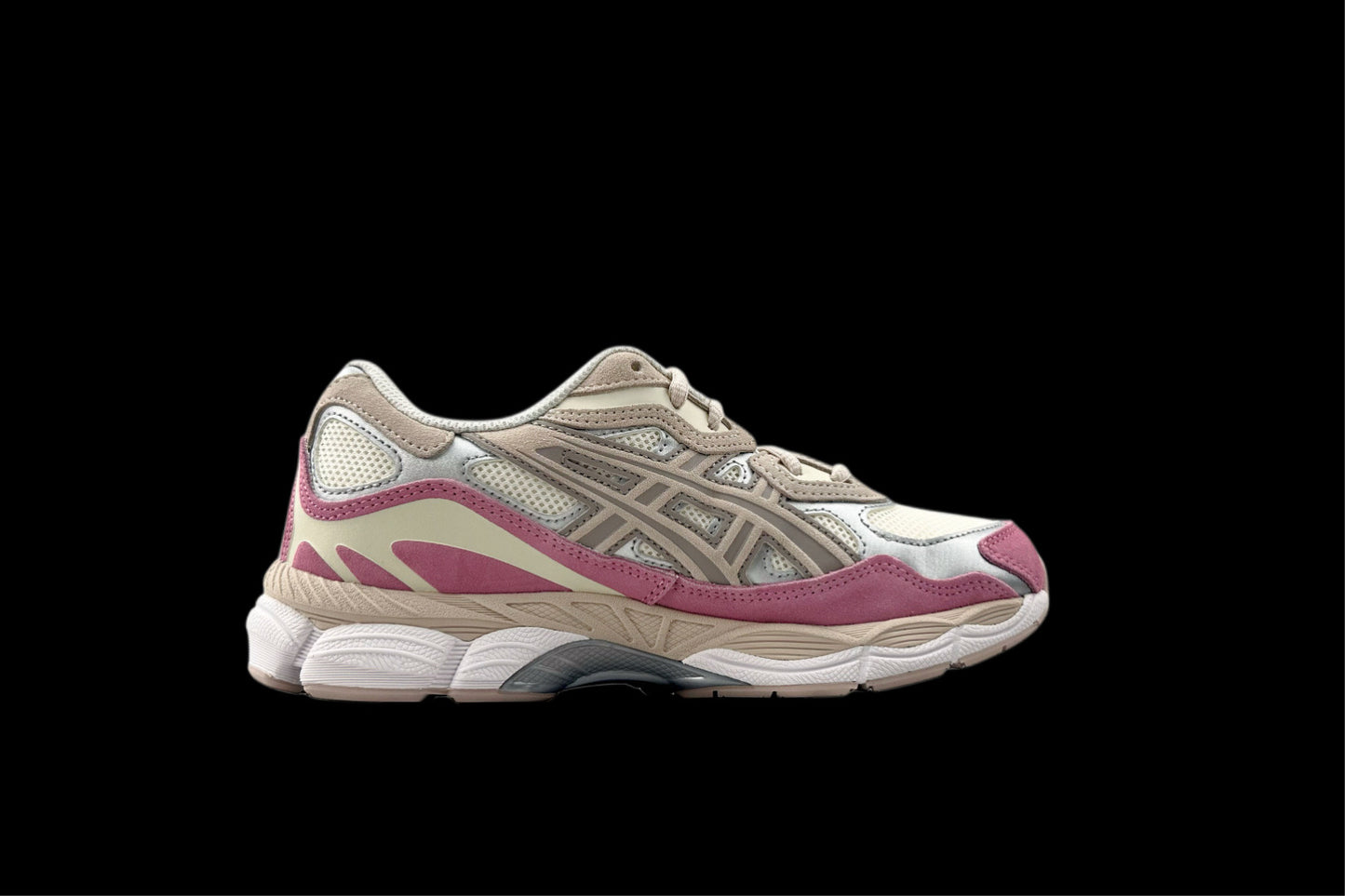 DOUBLE LACED Asics GEL NYC mineral beige