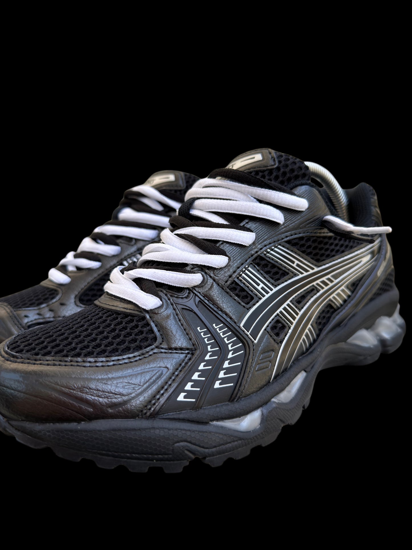 DOUBLE LACED Asics GEL Kayano 14 black