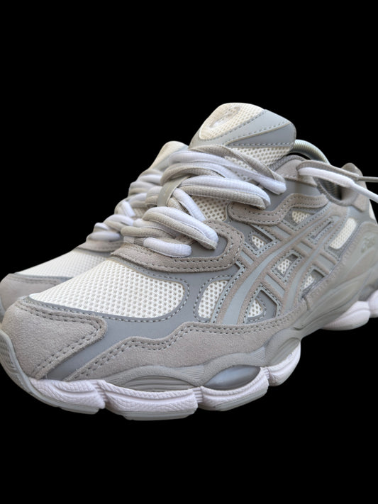 DOUBLE LACED GEL NYC cream cloud grey